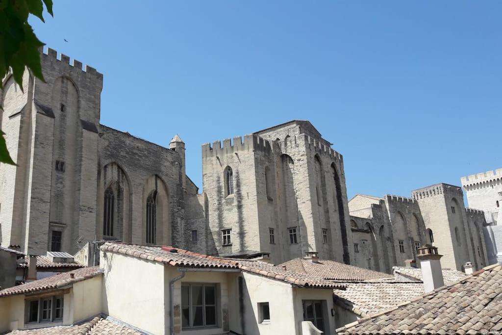 Renove, Vue Sur Palais Des Papes, Terrasse Et Wifi Troisieme Etage Apartment Авиньон Екстериор снимка